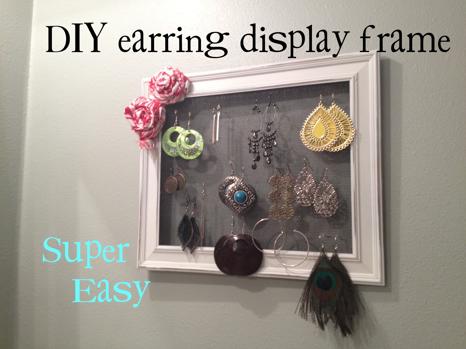 Tumblr | Diy earring holder, Jewelry organizer diy, Diy jewelry holder